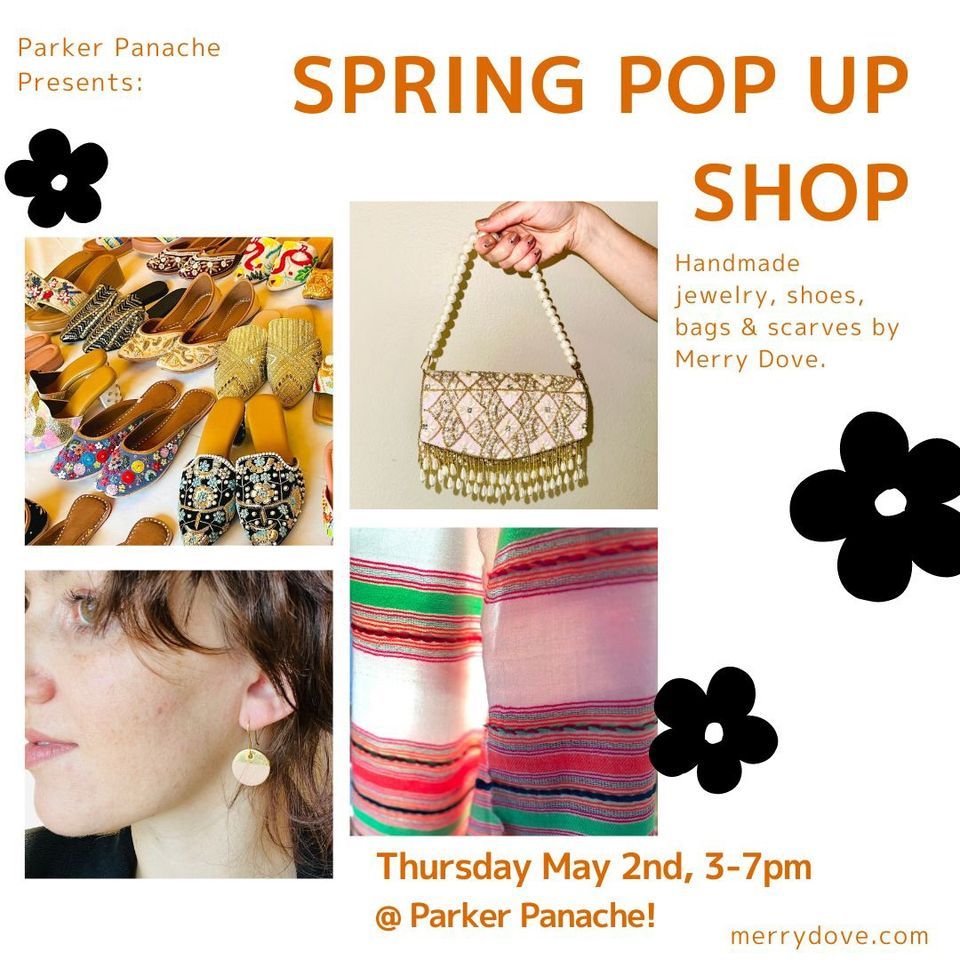 Join us for a fun Pop-up Shop on Thursday May 2cnd!