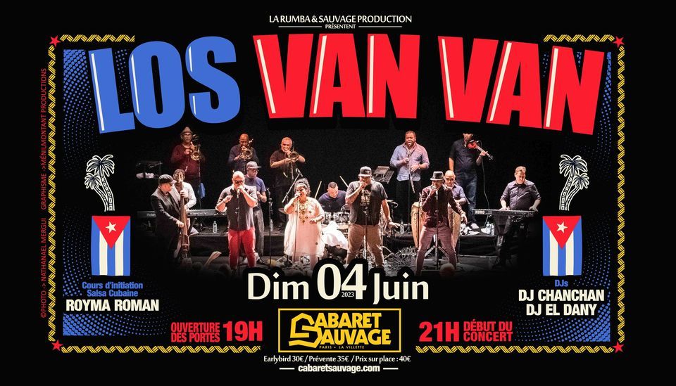 Los Van Van \u00e0 Paris 