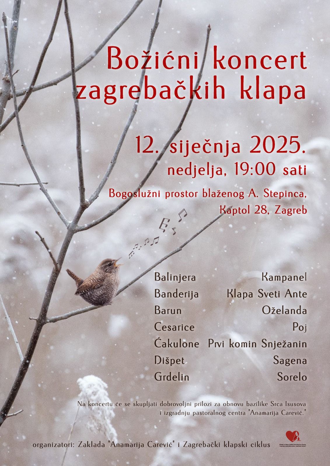 Bo\u017ei\u0107ni koncert zagreba\u010dkih klapa