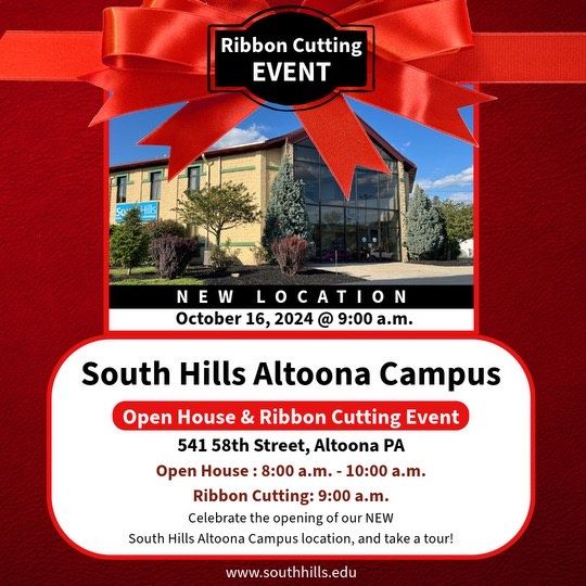 South Hills Ribbon Cutting Event- Altoona Campus