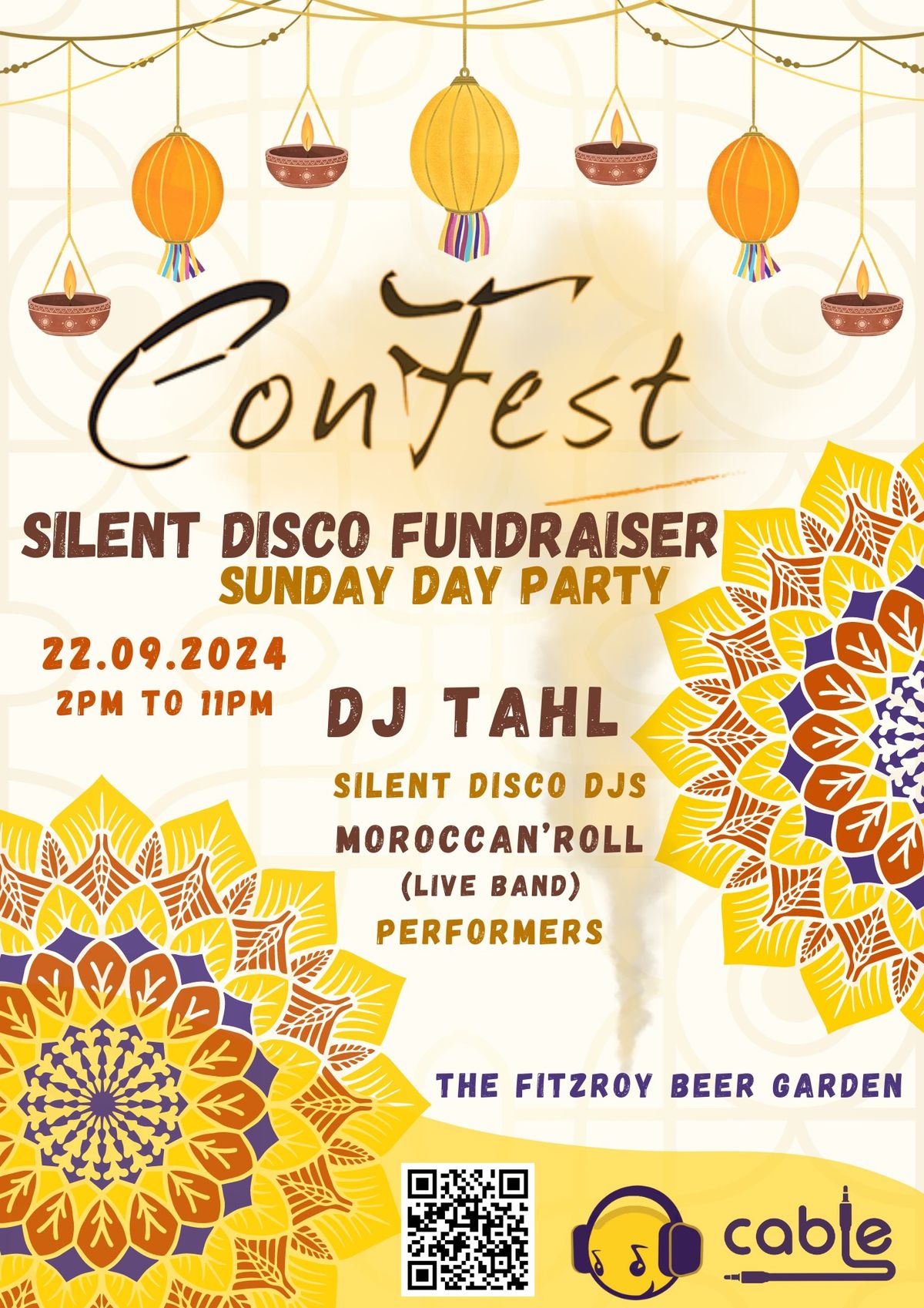 Confest Fundraiser - Sunday Day Party - The Fitzroy Beer Garden