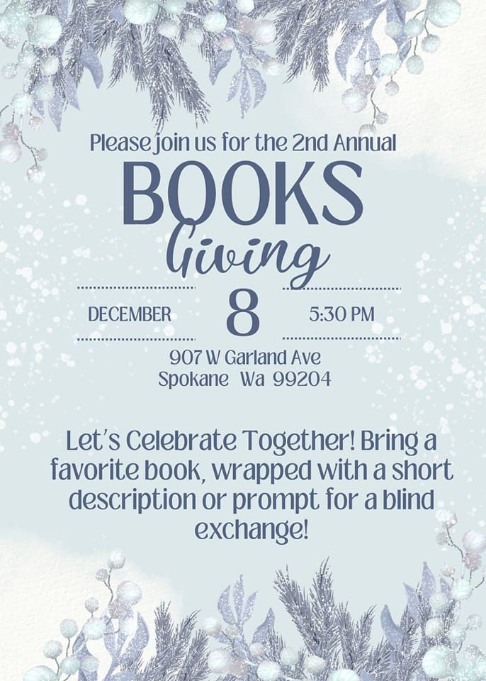 2nd Annual Booksgiving