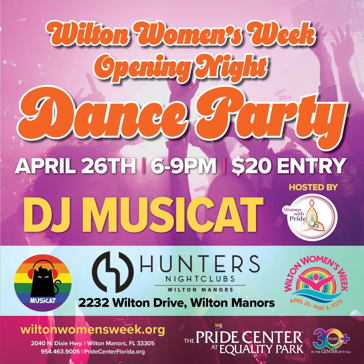 Wilton Women's Week - Opening Night Dance Party