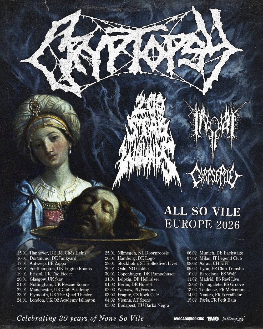 Cryptopsy Madrid Tickets