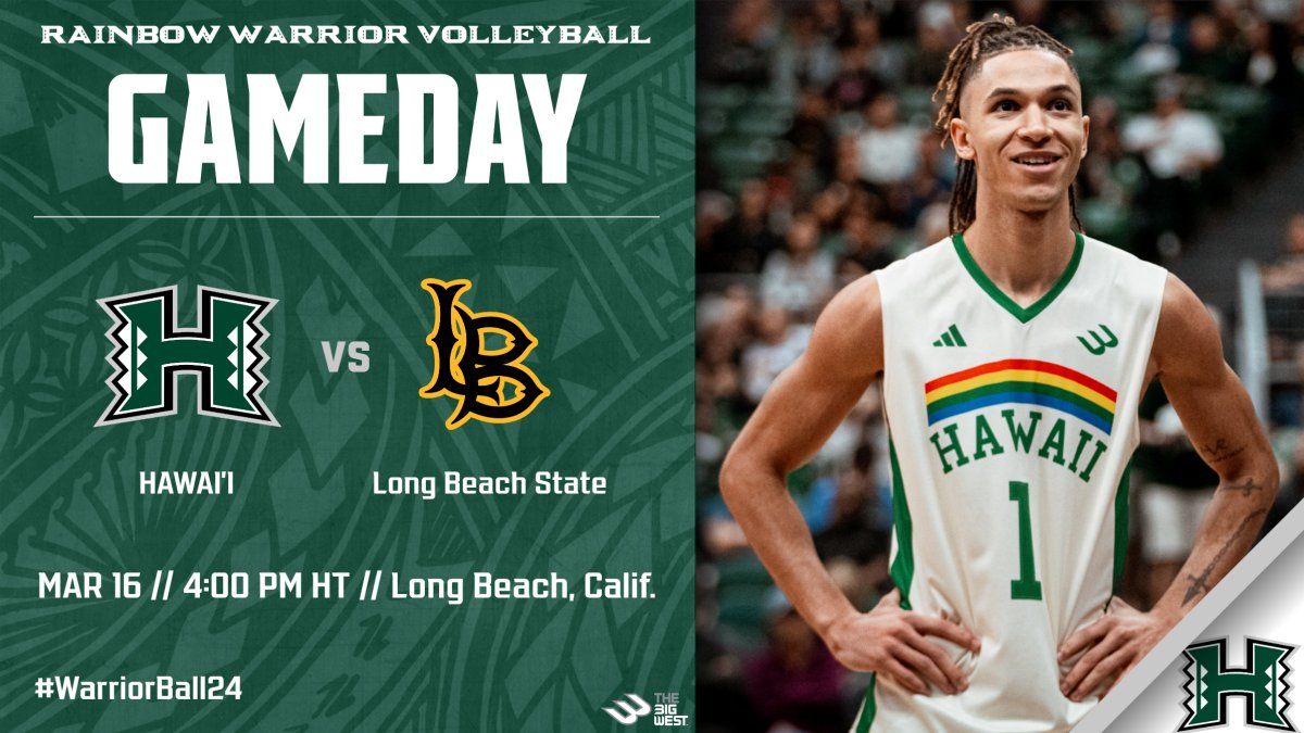Hawaii Rainbow Warriors at Long Beach State Beach Womens Volleyball at Walter Pyramid
