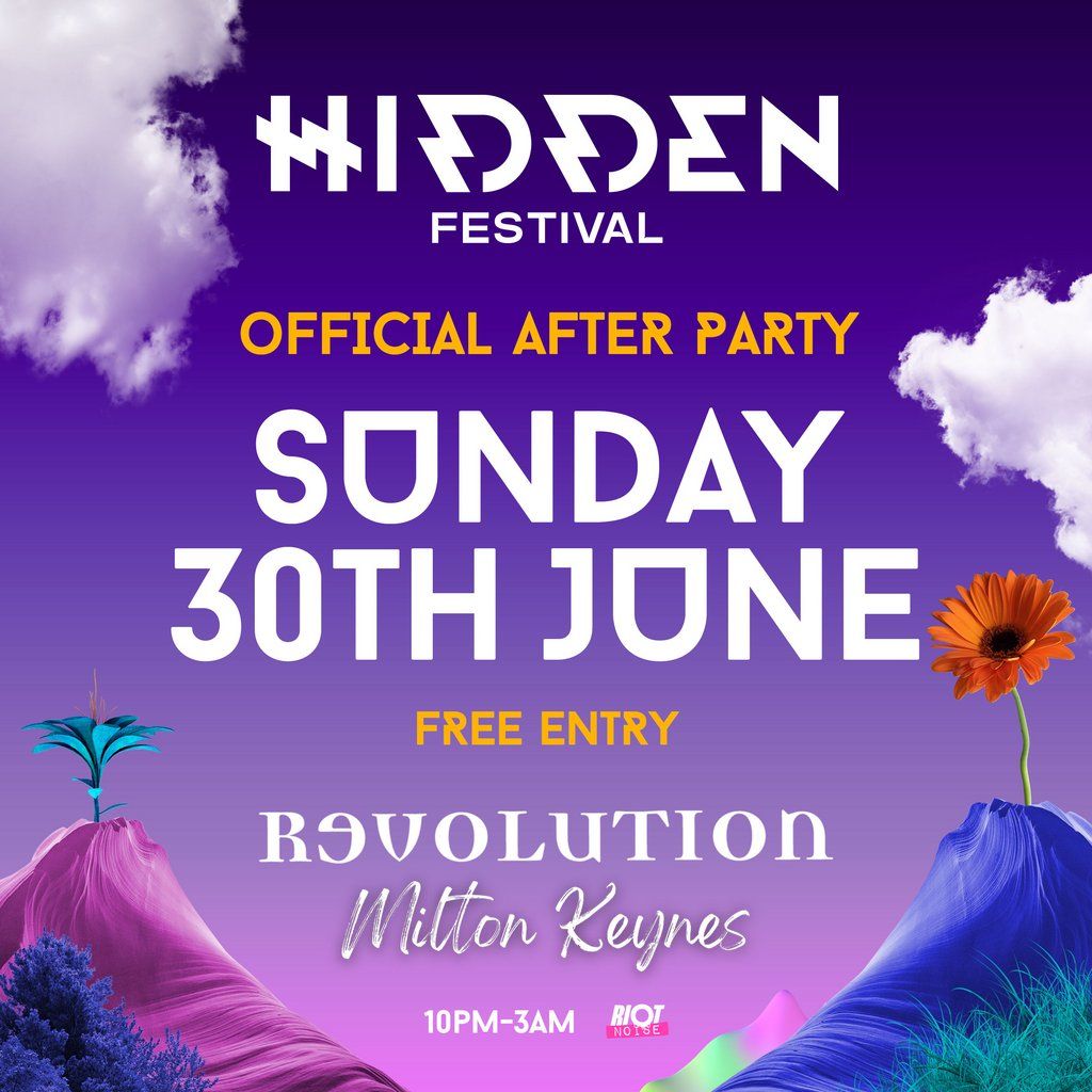 Hidden Festival - Official Sunday Closing Party @ Revs