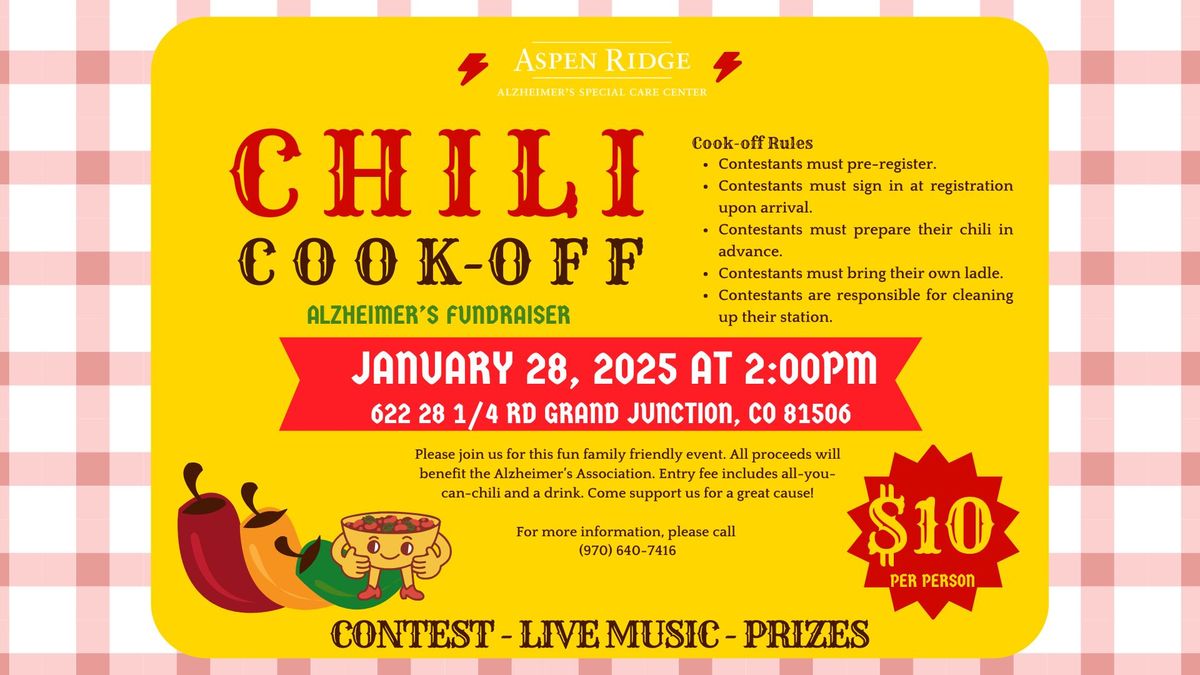 Chili Cook-Off Alzheimer's Fundraiser 