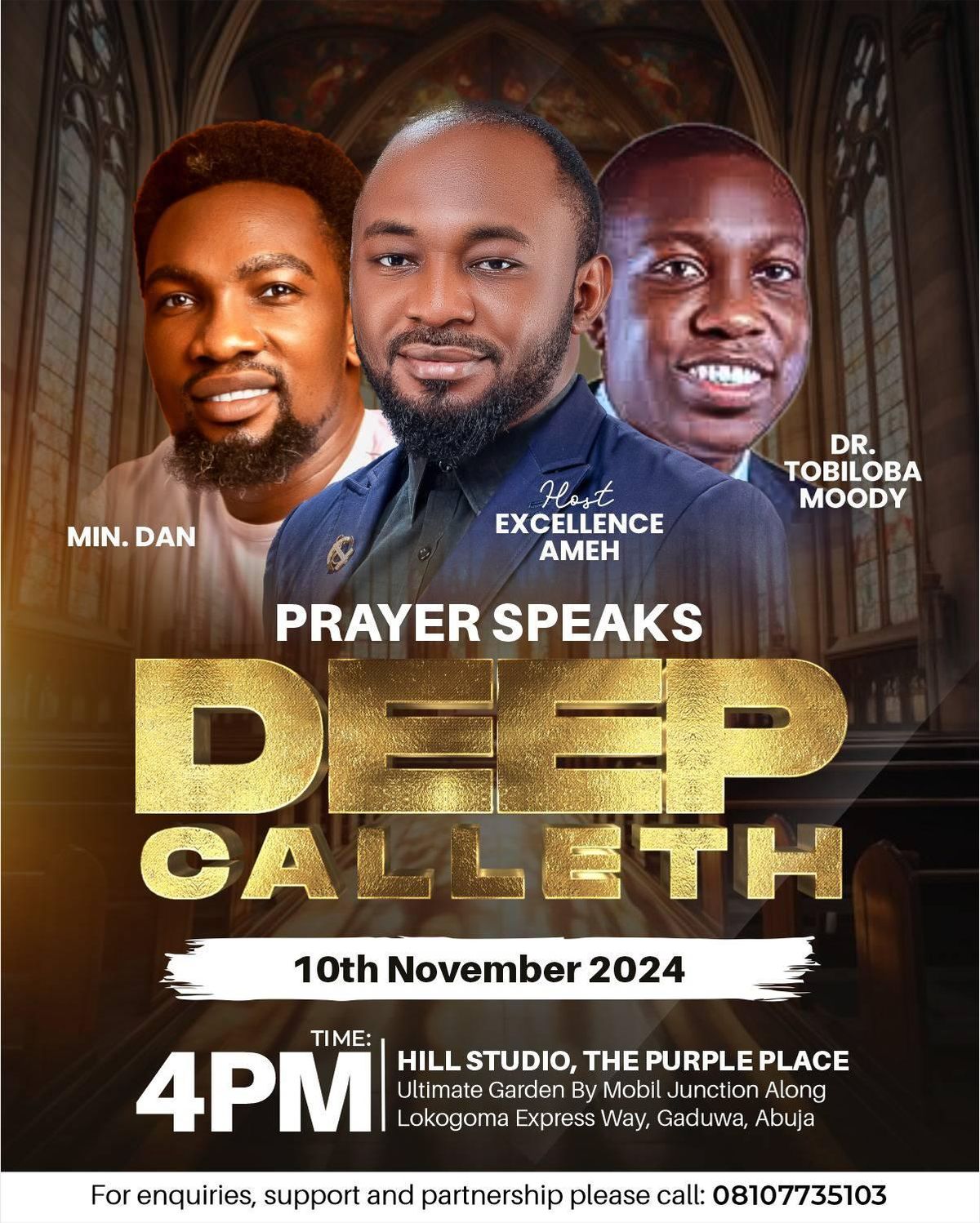 PRAYER SPEAKS NOVEMBER EDITION 