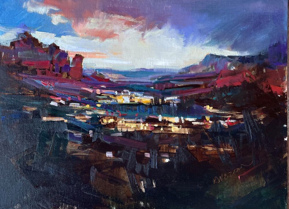 Into the Night: A Nocturne Plein Air Workshop with Krystal Brown