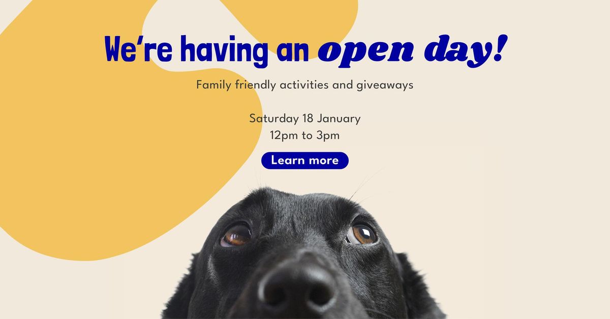 Maggie and Marlow - Family friendly open day! 