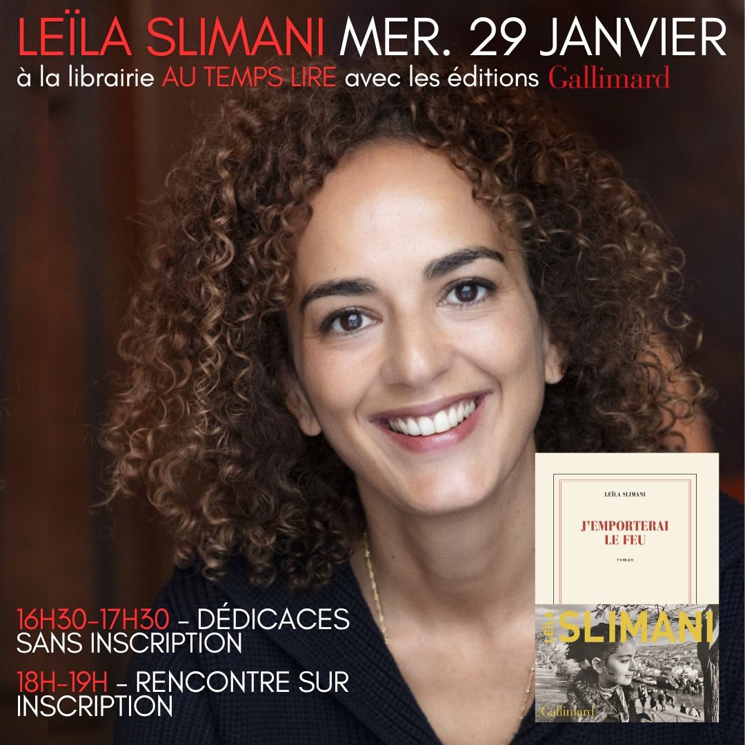 Rencontre avec Le\u00efla Slimani 