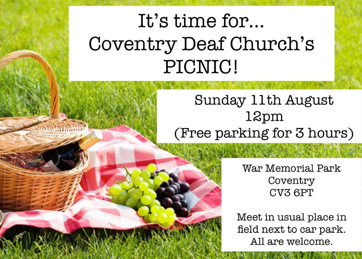Coventry Deaf Church Picnic