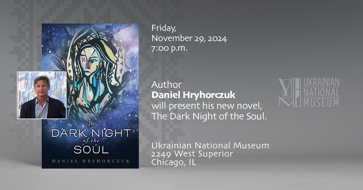 Hryhorczuk book launch - "Dark Night of the Soul"