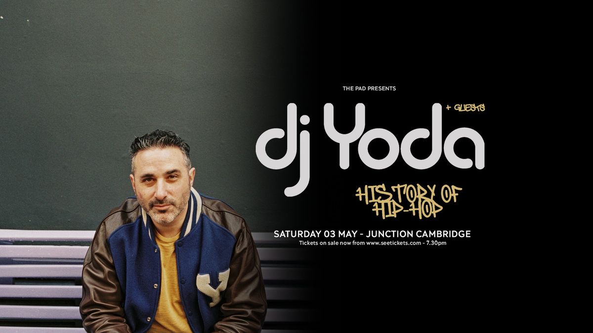 DJ YODA - 50 YEARS OF HIP HOP - AUDIO VISUAL SHOW | CAMBRIDGE 