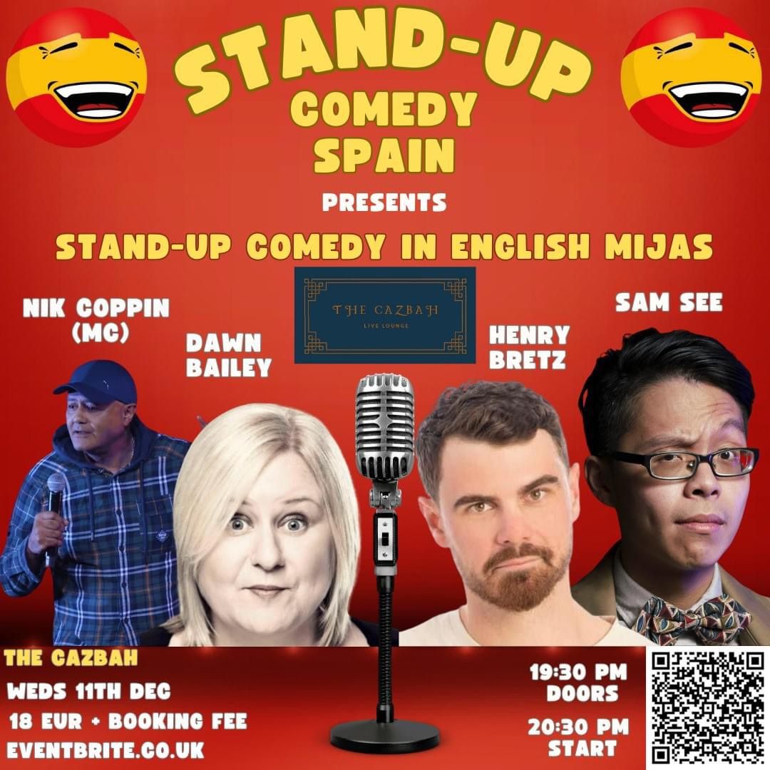 Stand-Up Comedy in English (Mijas)