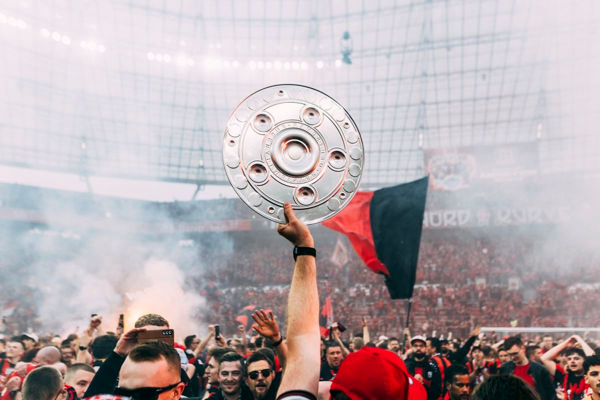 Bayer 04 Leverkusen vs RB Leipzig at Bay Arena