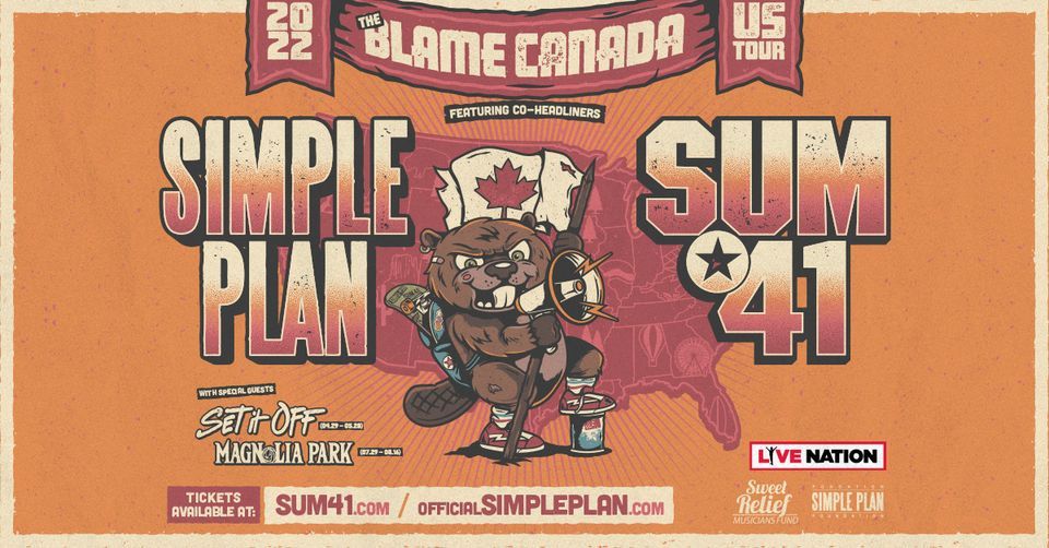 Simple Plan + Sum 41: The Blame Canada Tour