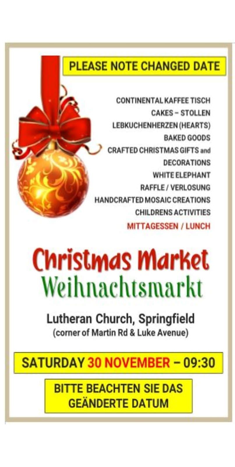 Christmas Market - Weihnachtmarkt