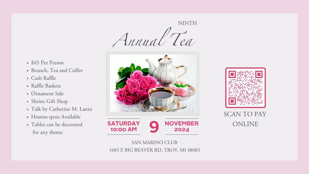 Ninth Annual Tea 