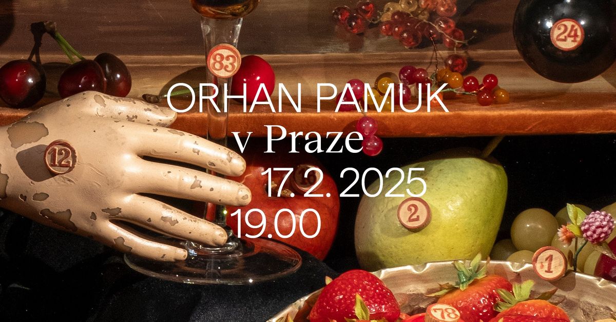 Orhan Pamuk v Praze: Mezi slovem a obrazem