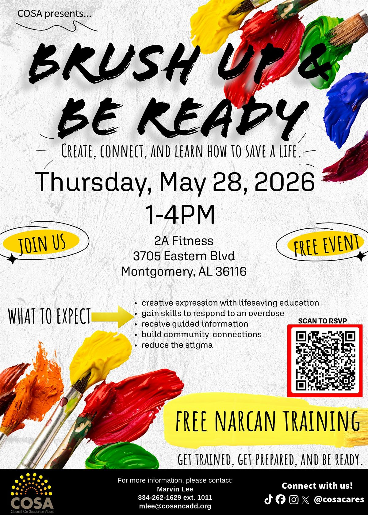 Brush Up & Be Ready - NARCAN Training