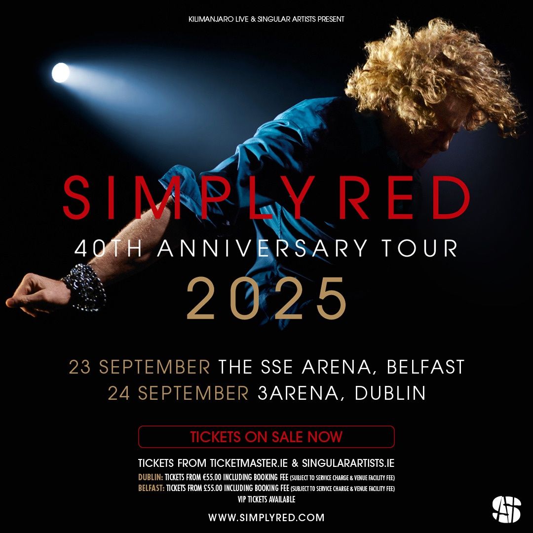 Simply Red Belfast Tickets