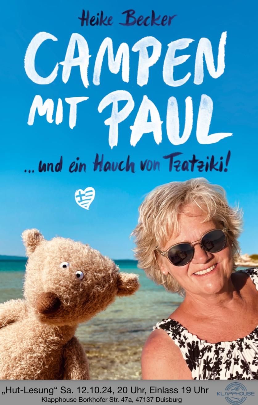 Heike Becker "Campen mit Paul" Lesung 