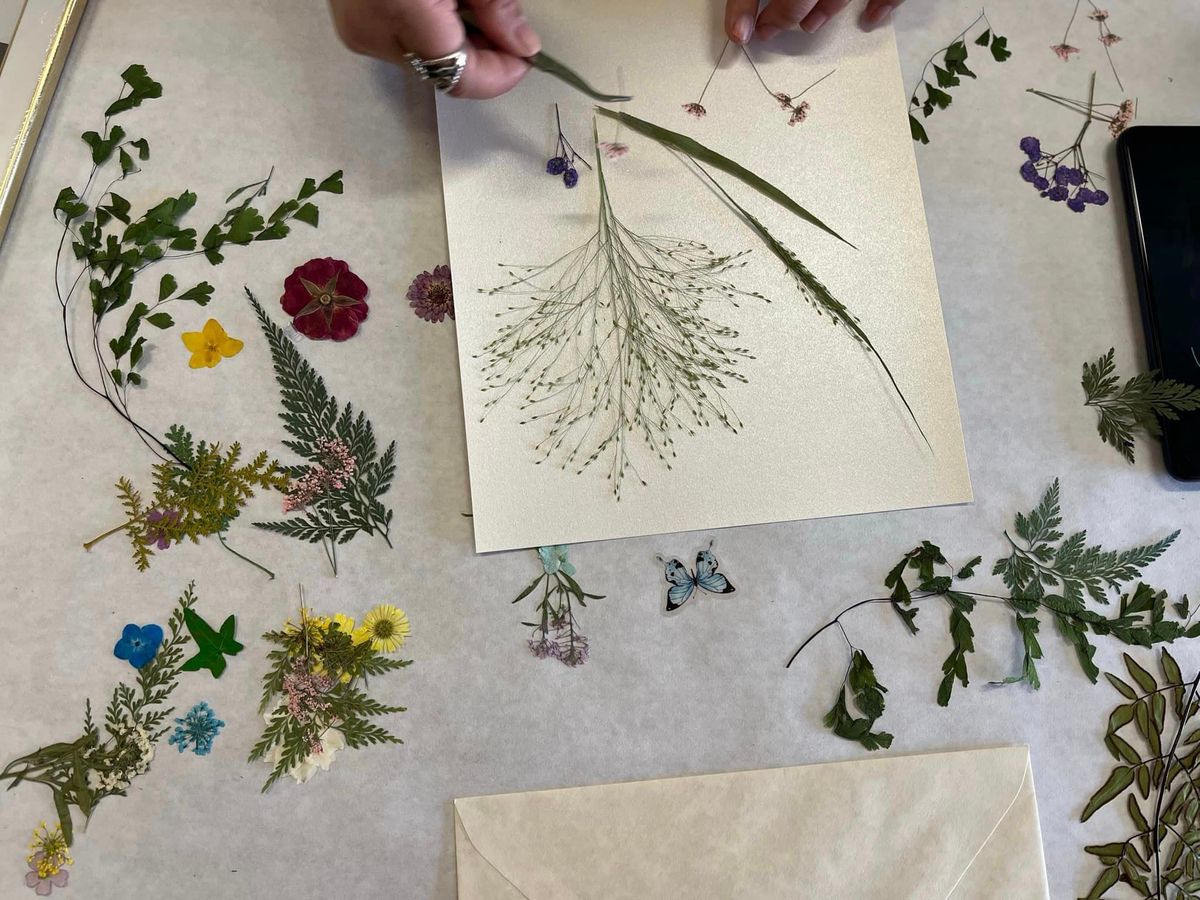 Pressed Flowers Workshop 