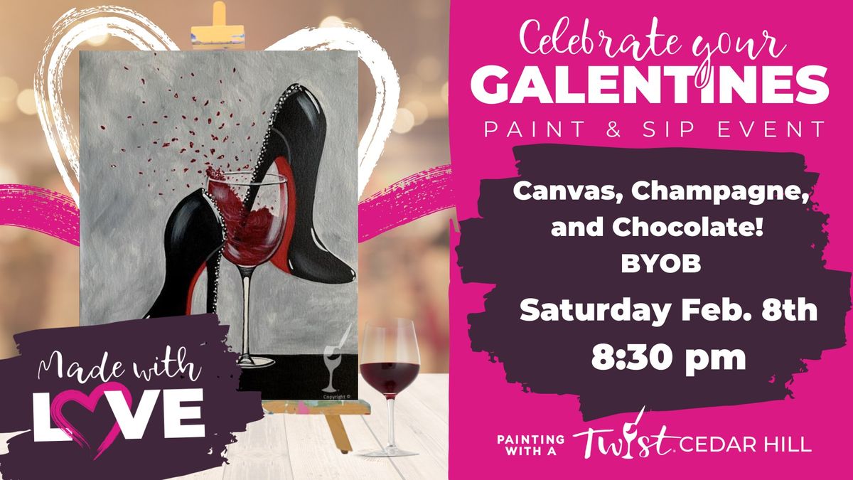 Galentine's Event - Paint and Sip - BYOB