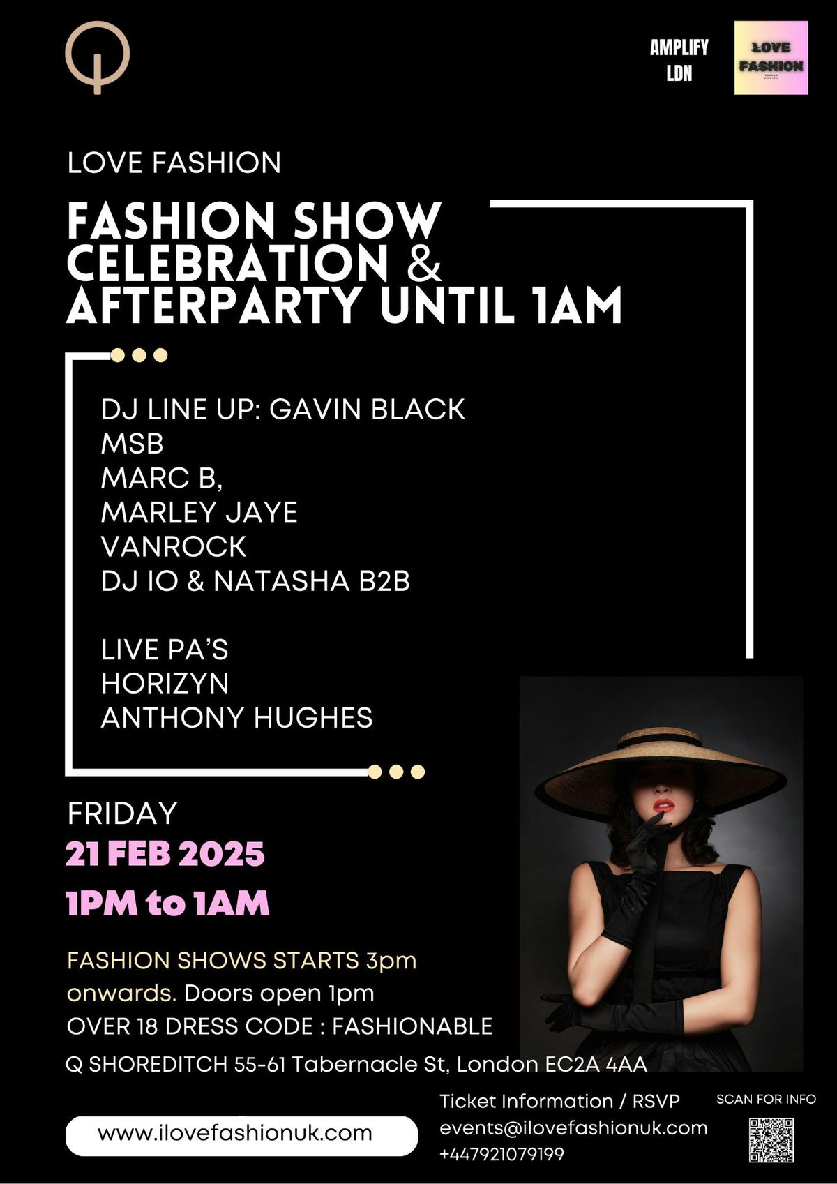 Love Fashion \/ A London Fashion week show and party \/ FREE tickets