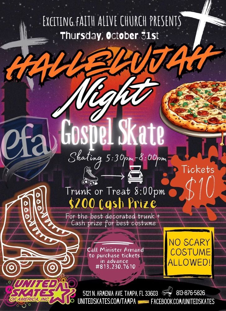 Hallelujah Night 'Gospel Skate'