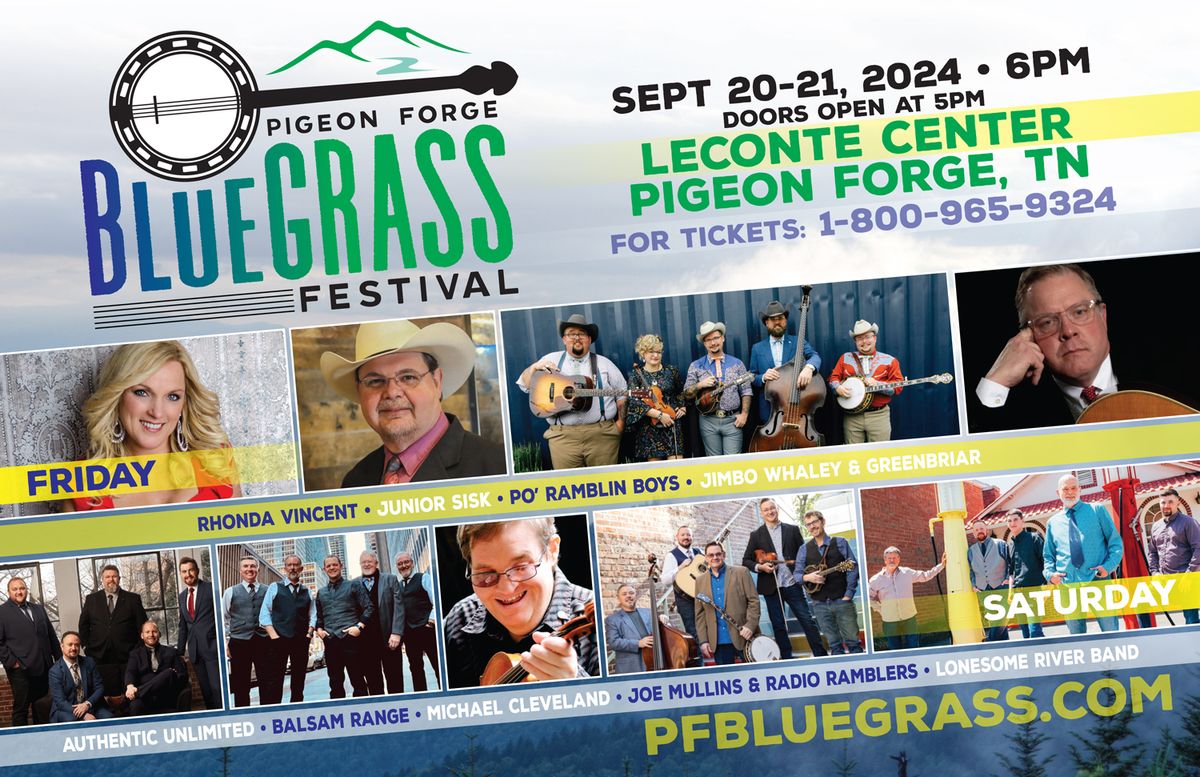 Pigeon Bluegrass Festival, LeConte Center at Pigeon 20