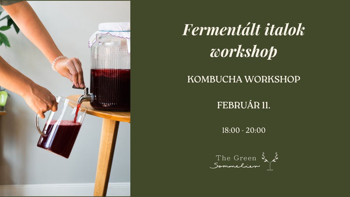 Kombucha workshop - Borganika