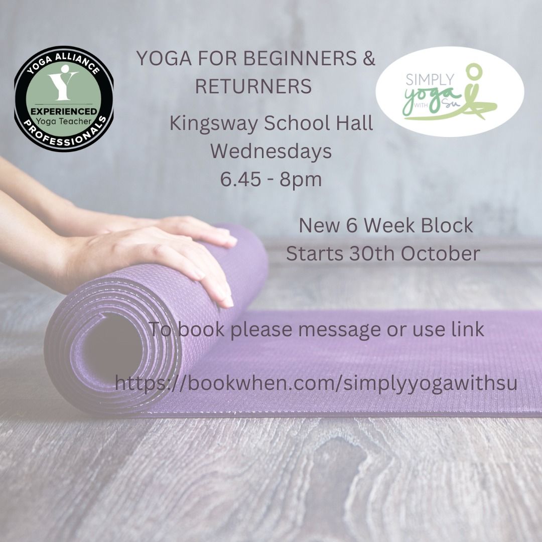 Yoga For Beginners & Returners