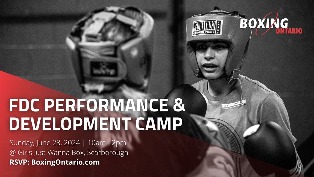FDC | Performance & Development Camp \u2013 Scarborough