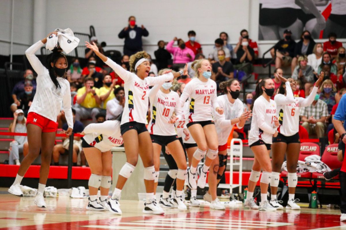Minnesota Golden Gophers at Maryland Terrapins Womens Volleyball