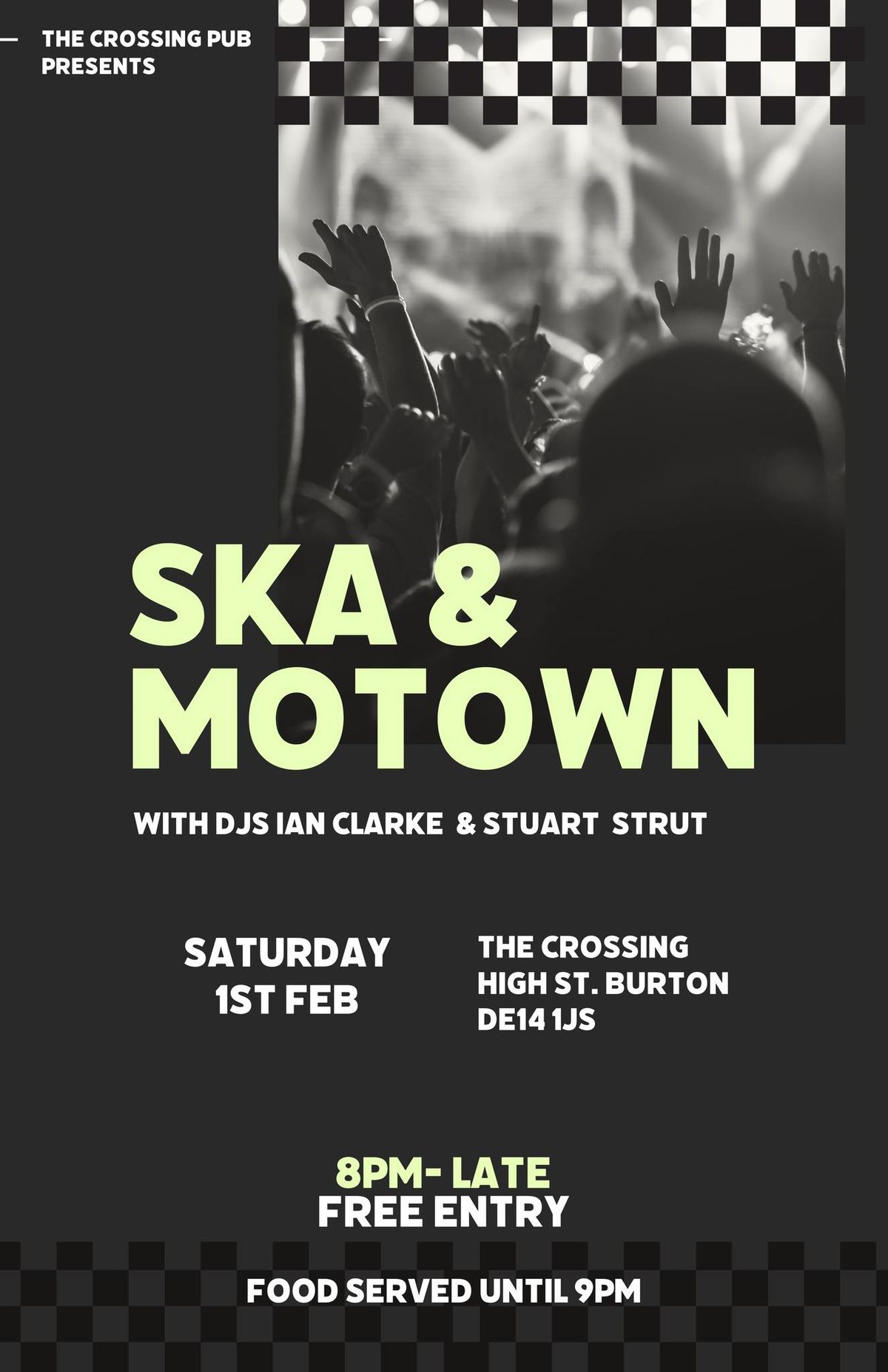 Ska & Motown - free party - The Crossing, Burton on Trent 