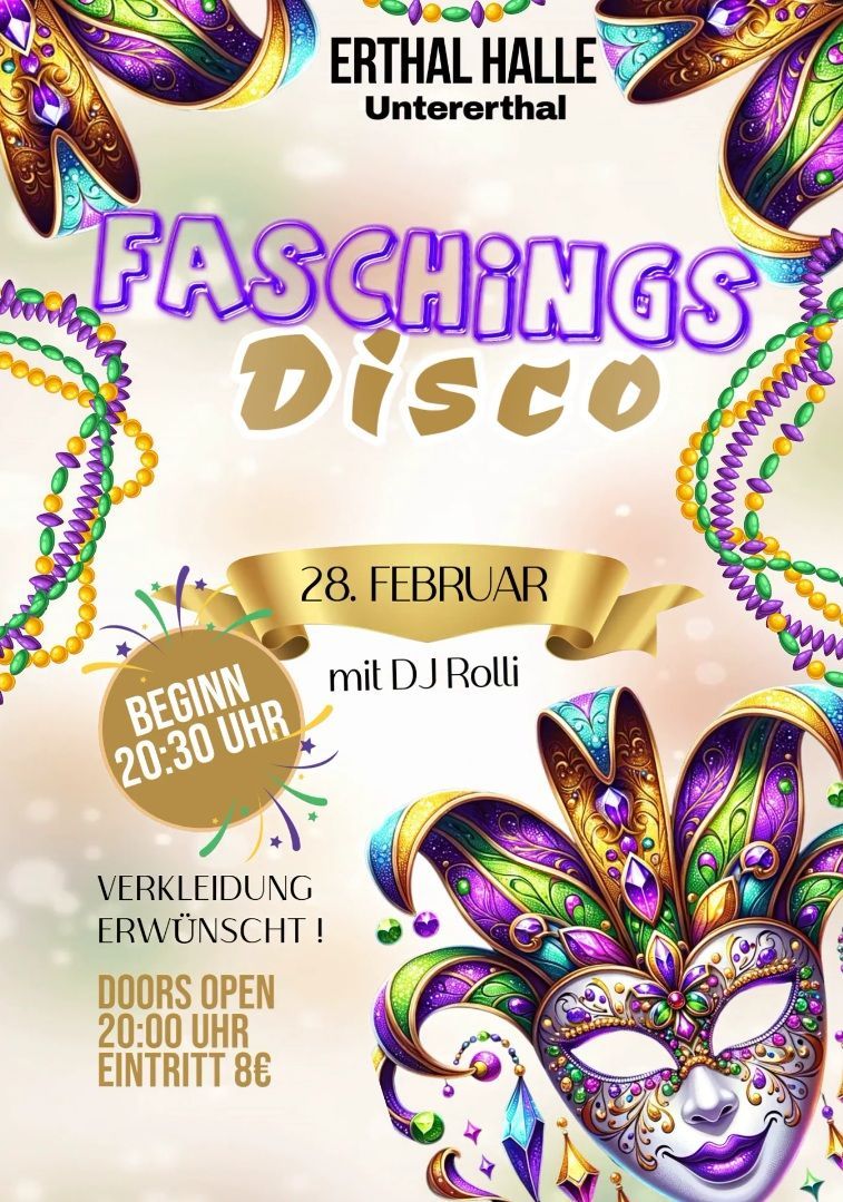 FASCHINGSDISCO UNTERERTHAL