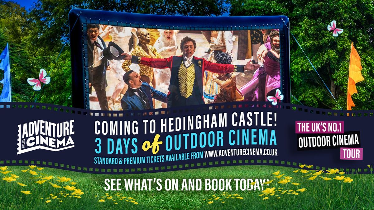 Adventure Cinema Outdoor Cinema at Hedingham Castle
