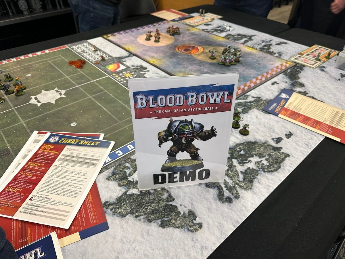 Blood Bowl Demo presented by East TN Miniature Wargaming: Table Top Track 