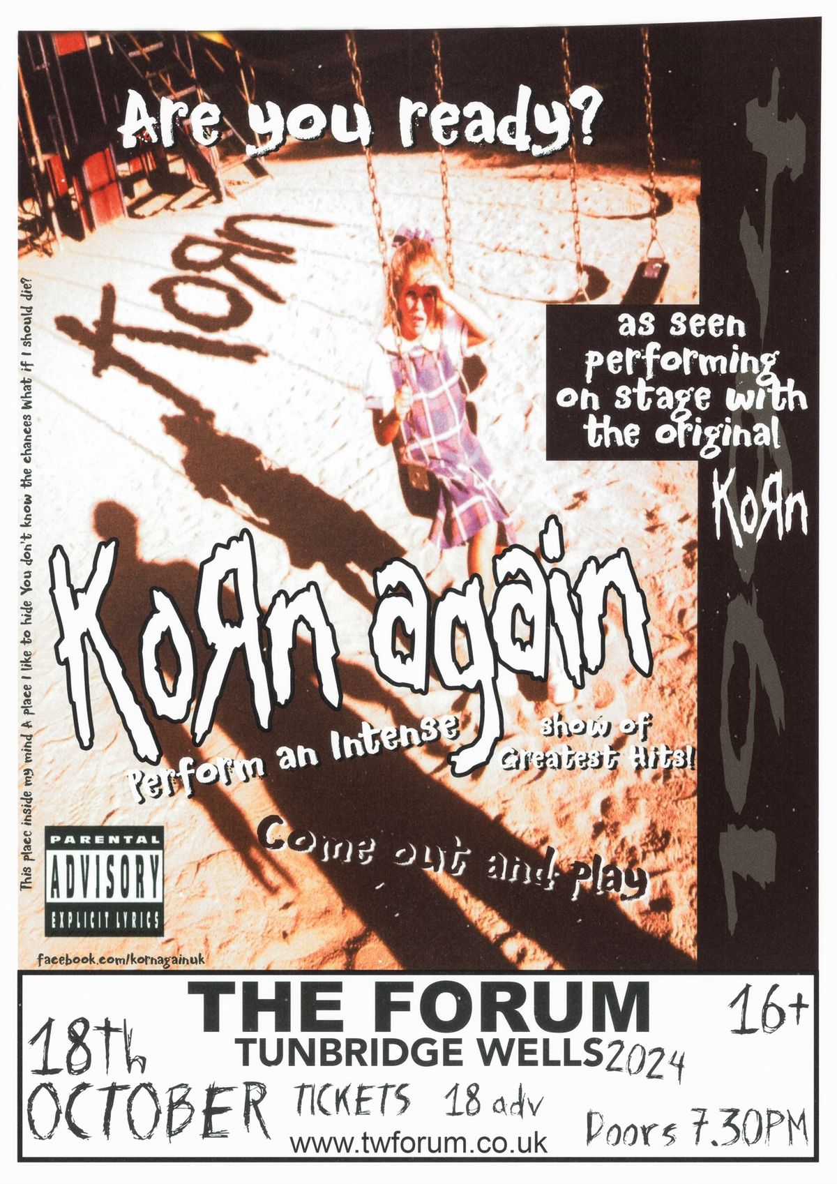 Korn Again - Tunbridge Wells