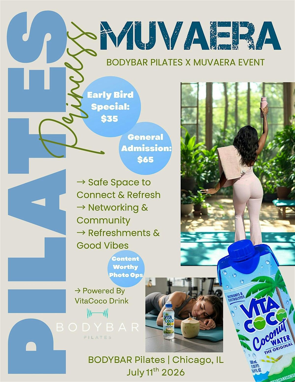 Pilates Princess x MUVAERA Event