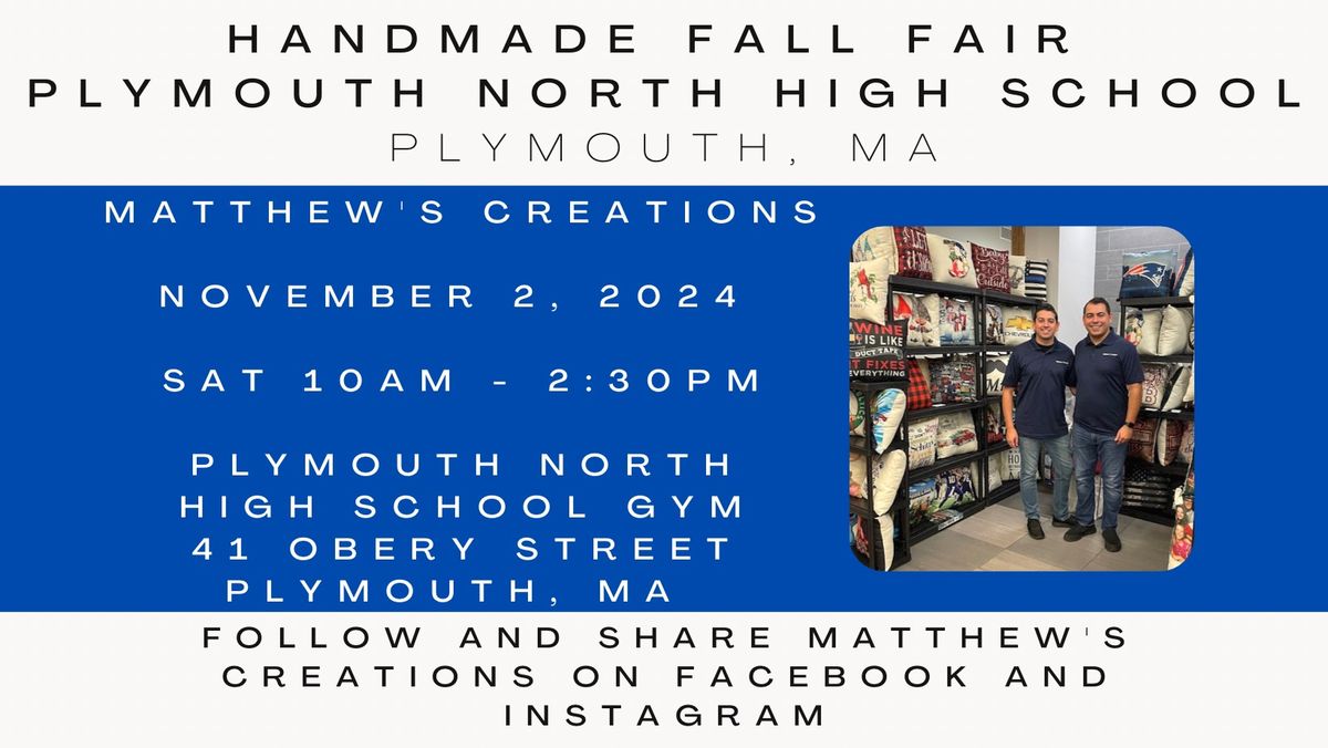 Fall & Holiday Craft Fair- Plymouth, MA