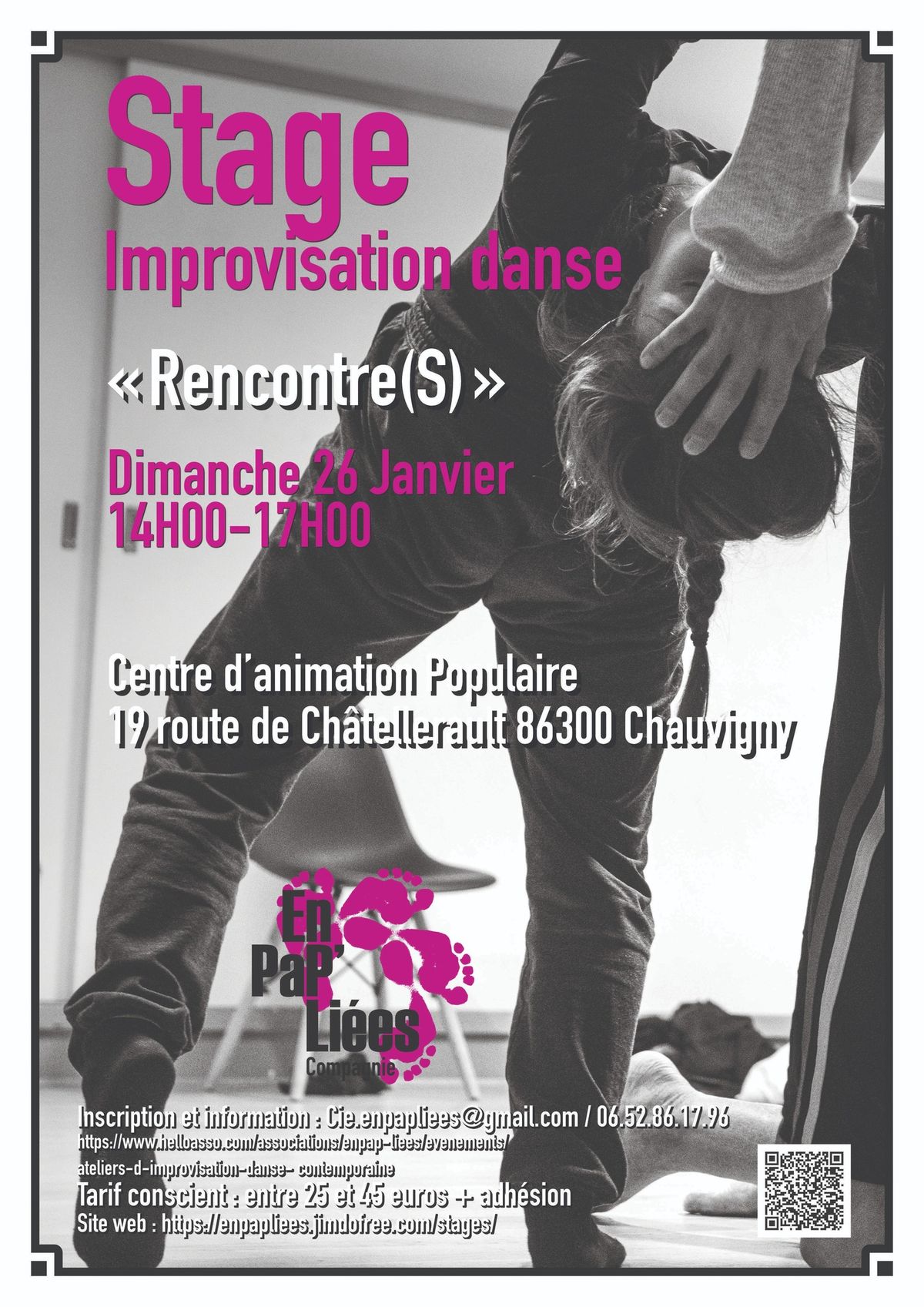 Stage Impro Danse contemporaine 