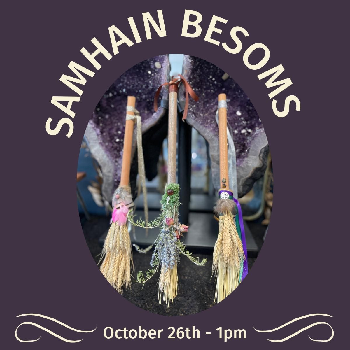 Samhain Besoms 