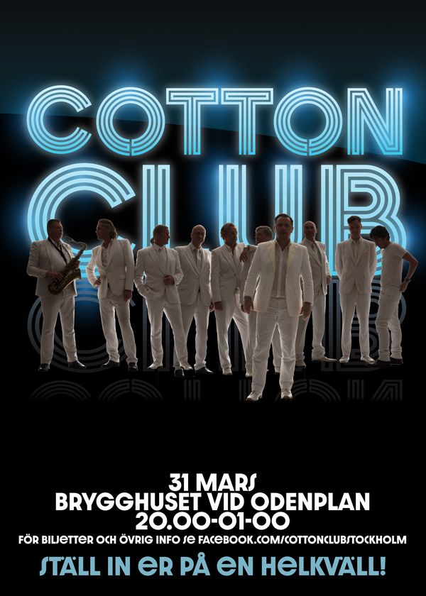 Cotton Club på Brygghuset!, Norrtullsgatan 12N, SE113 27 Stockholm