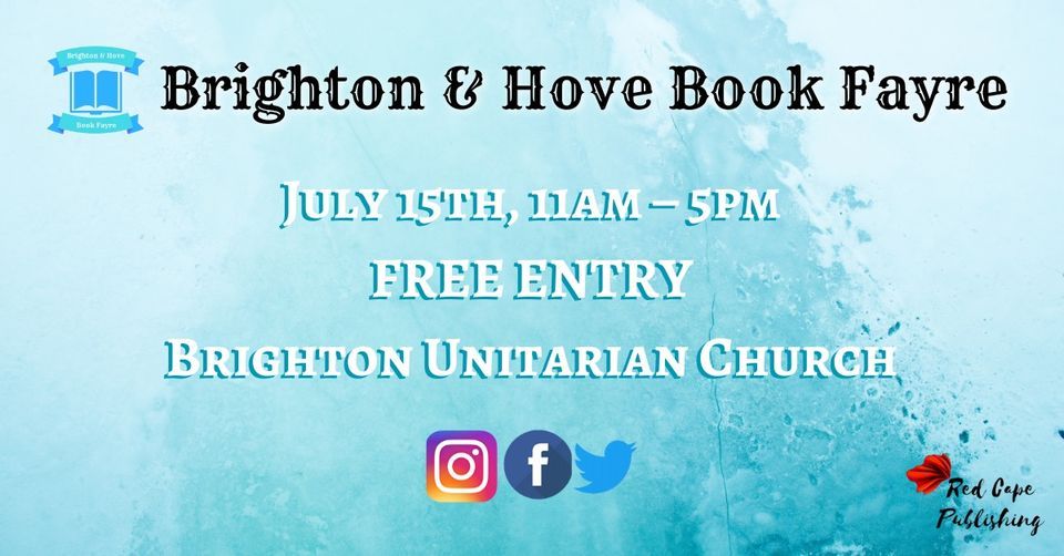 B&H Book Fayre July 2023!, Brighton Unitarian Church, 15 July 2023