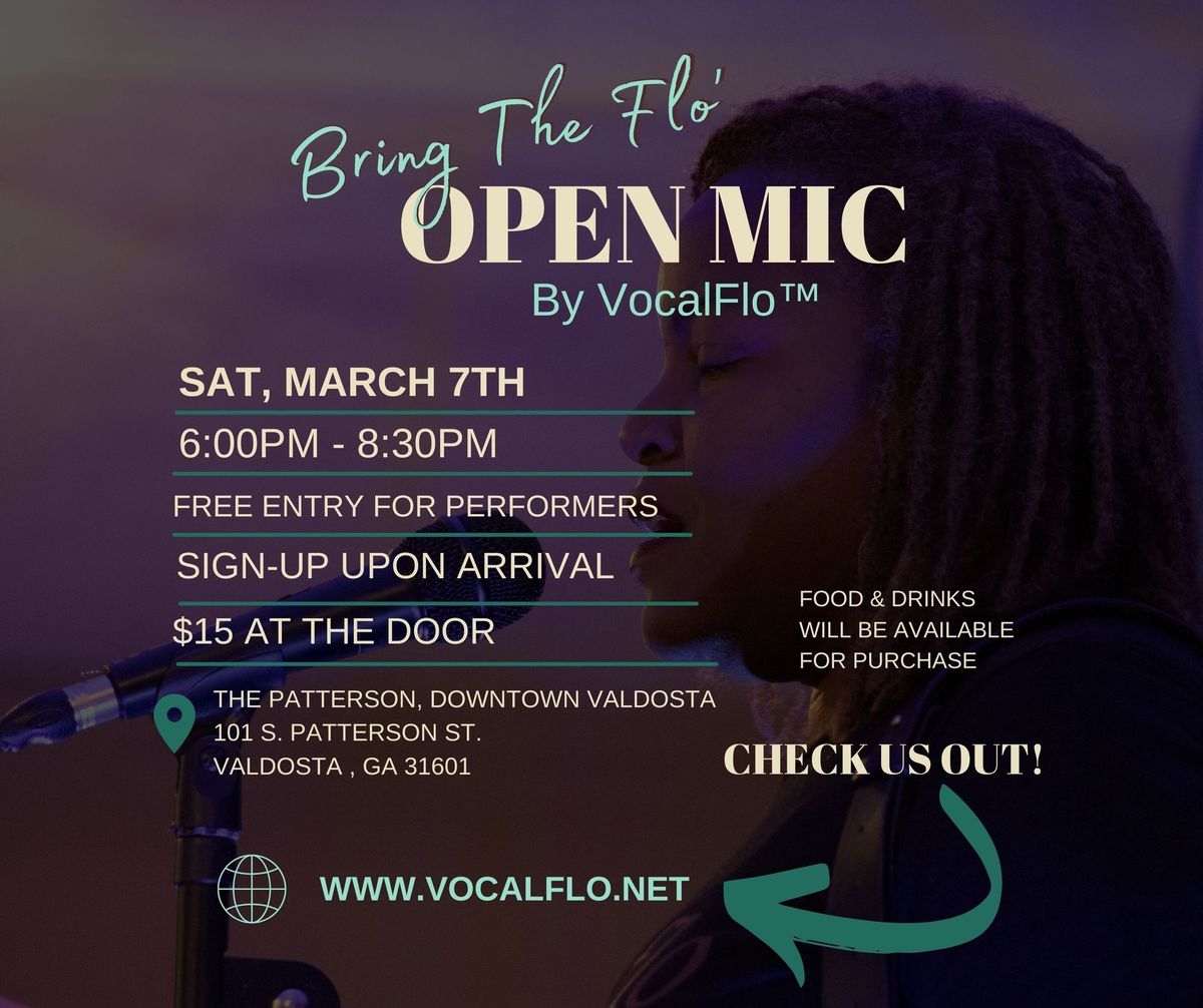 Bring the Flo' Open Mic Night