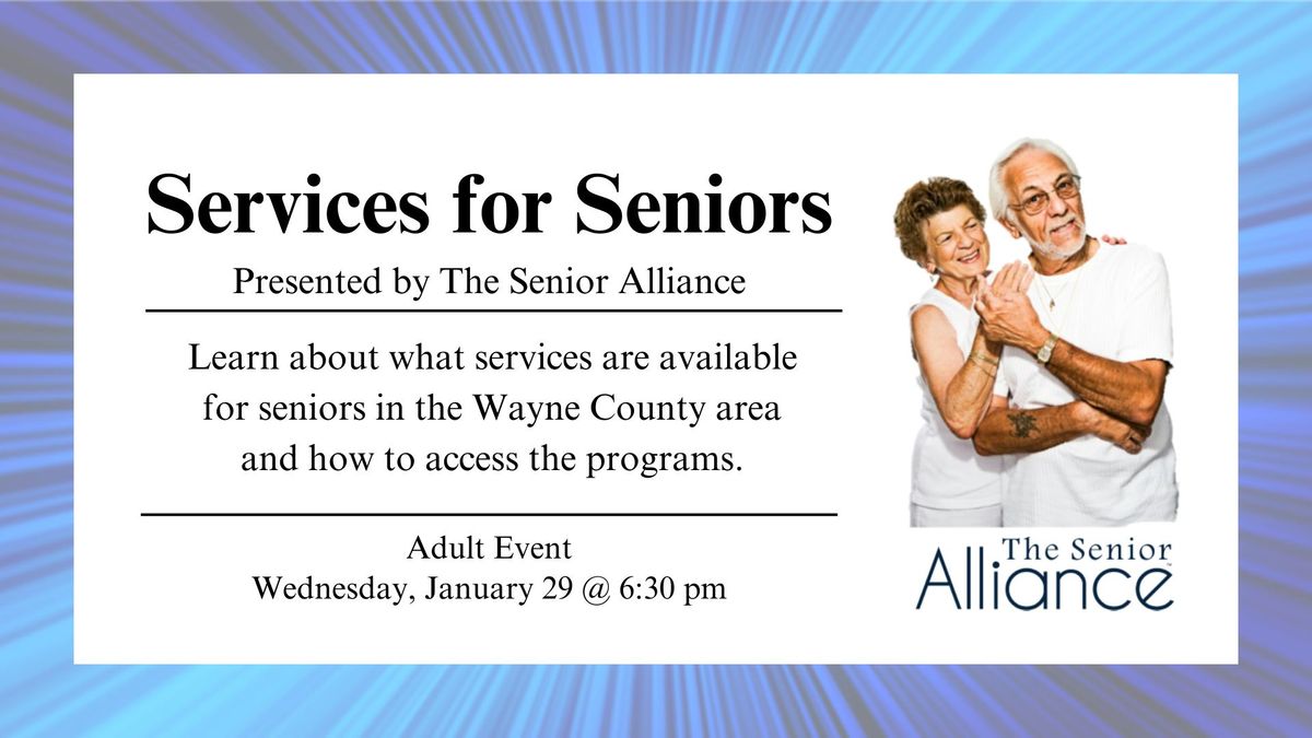 Services for Seniors