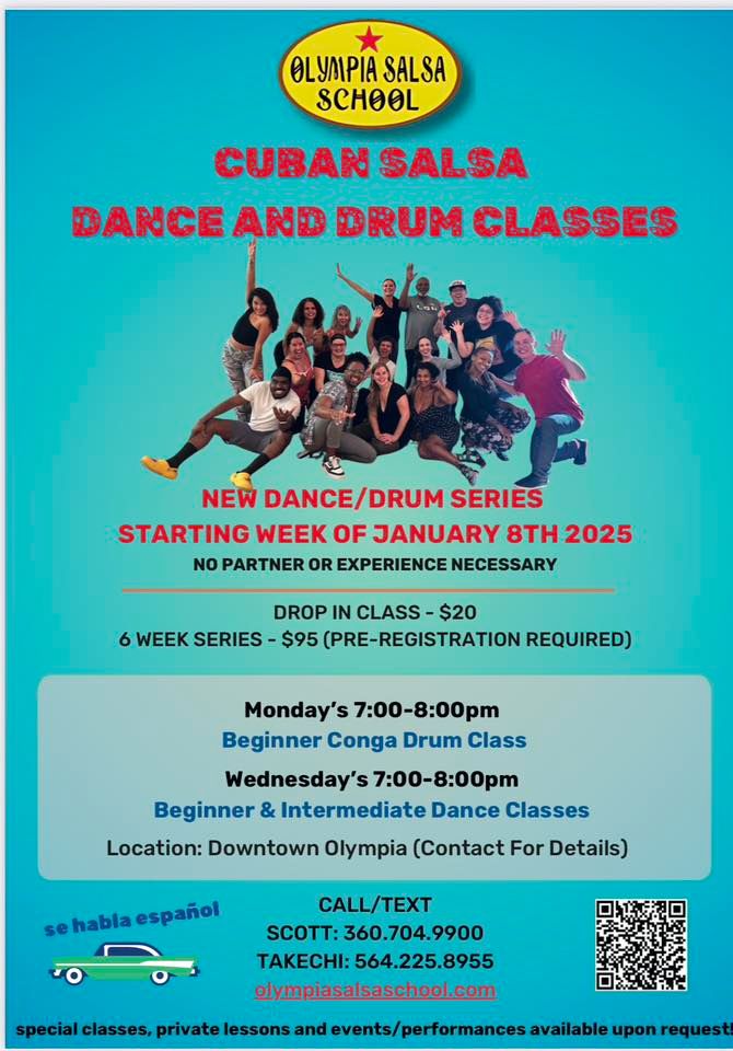 Salsa Dance & Drum Classes 